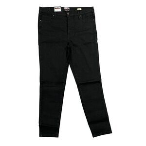 NEW Kirkland Womens Size 14 Signature Black High-Rise Skinny Fit Jeans Cotton